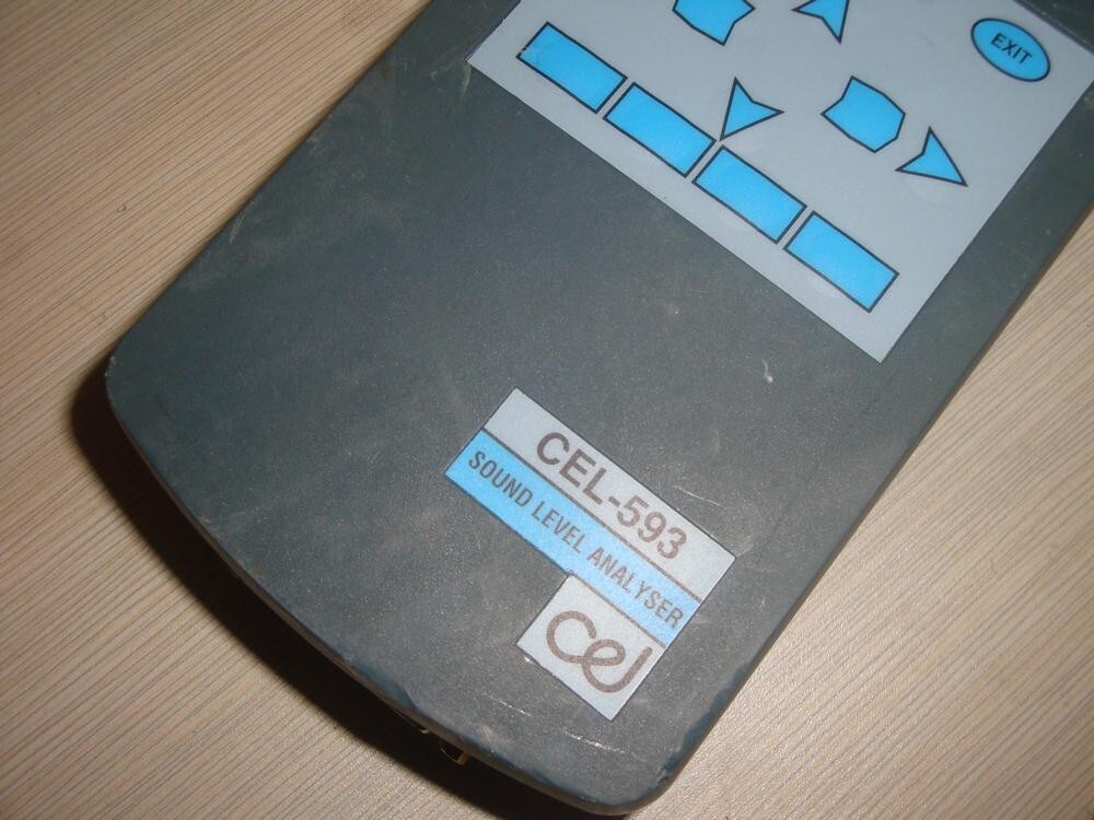 Casella CEL-593 Sound Level Analyzer + CEL-502 Serial Module W/O Sound Module