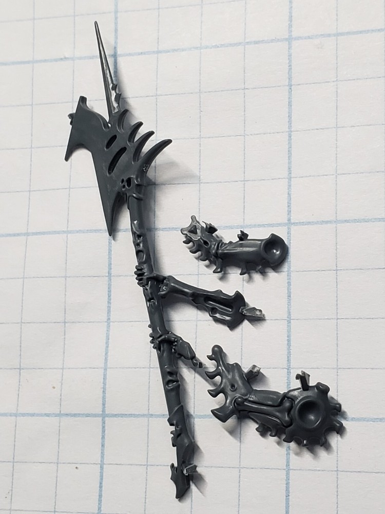 Warhammer Ossiarch Bonereapers Bits Immortis Guard Bone Dread Halberd #71