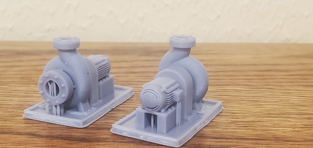 O Scale Centrifugal Pump and Motor - SMALL