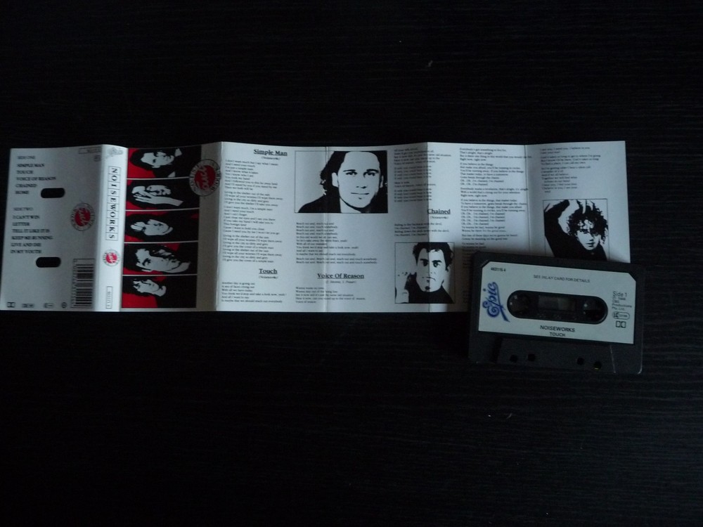 Noiseworks 'Touch' cassette tape album