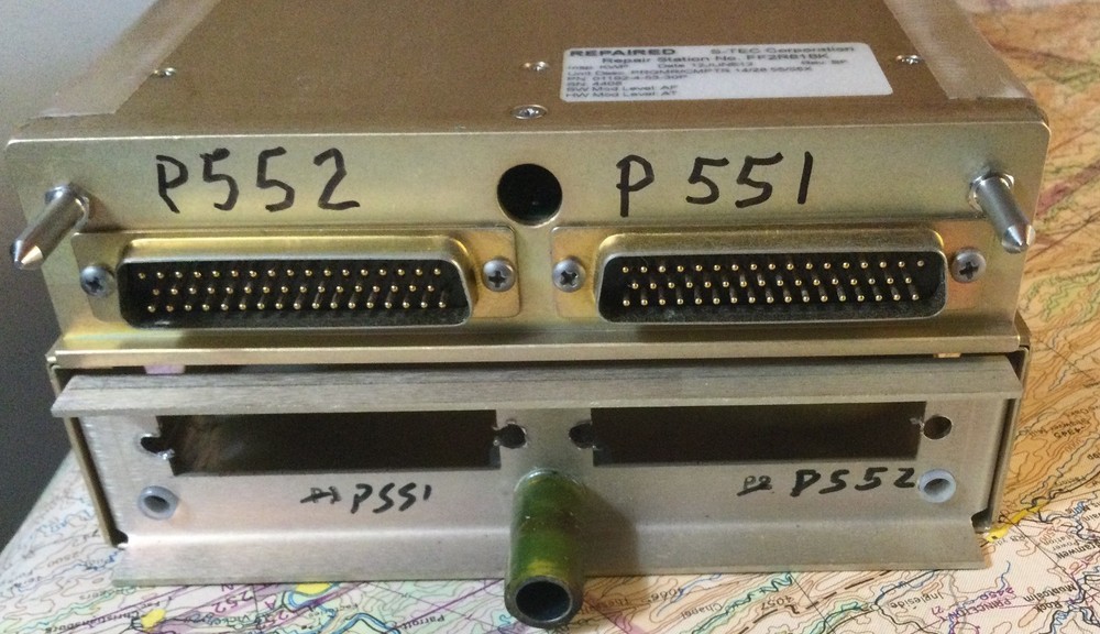 S-Tec 55X Autopilot Computer/Controller 01192-4-53-30P W/Cage *OPS Tested Good