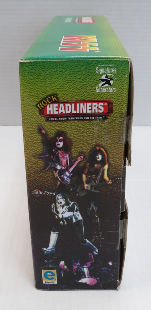 KISS DESTROYER ROCK HEADLINERS SUPER POSEABLES SET IN EXCLUSIVE SEALED BOX 2000