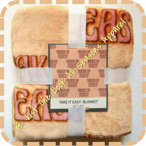 Take It Easy Throw Blanket 50"x 60"