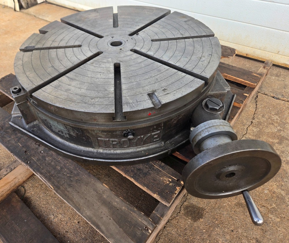 Troke 25" Horizontal Rotary Table Model R-25