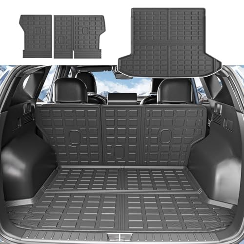 Cargo Mat Backrest Mat Compatible with 2022 Upgraded Trunk Mat+Backrest Mat