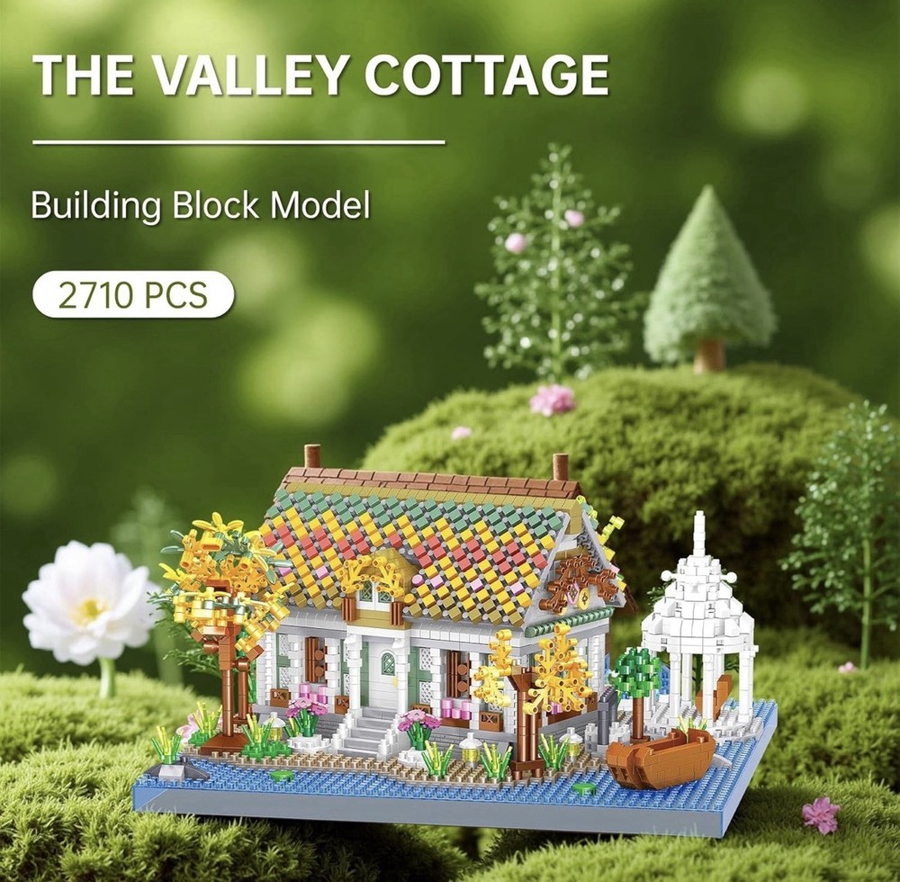 Japanese Maple Tranquil Garden Micro Mini Building Blocks Box Set