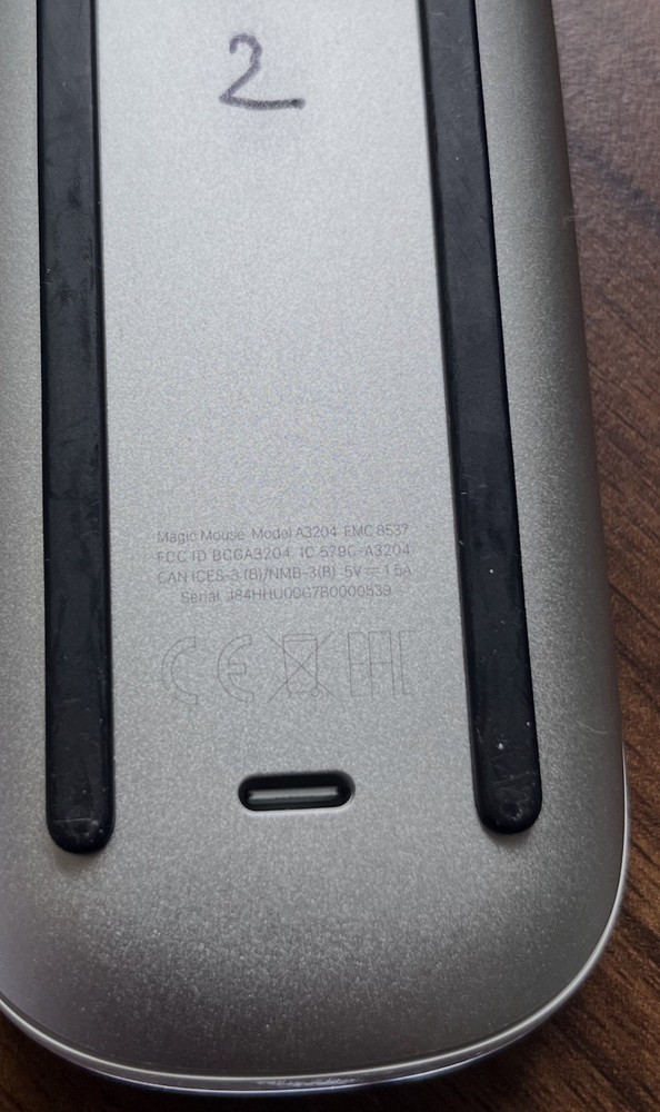 Apple Wireless Keyboard (A1314) and Magic Multi-Touch Mouse (A3204) USB-C Tested