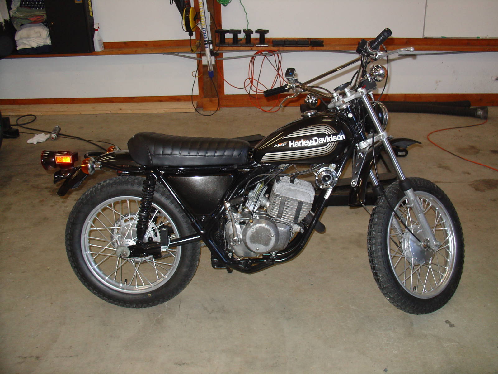 Harley Davidson AMF 1974 - 1976 SX175 SX250 Replacement Seat Cover