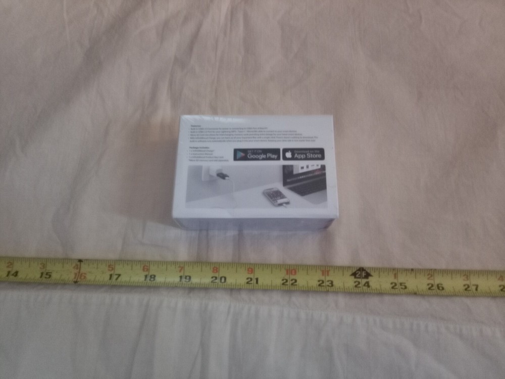 InfinitiKloud Charge SECURE COMPUTER STORAGE FOR PC Mac Android IOS SEALED NEW.