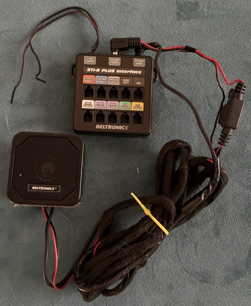 TESTED! Beltronics Sti-R Plus interface / Brain