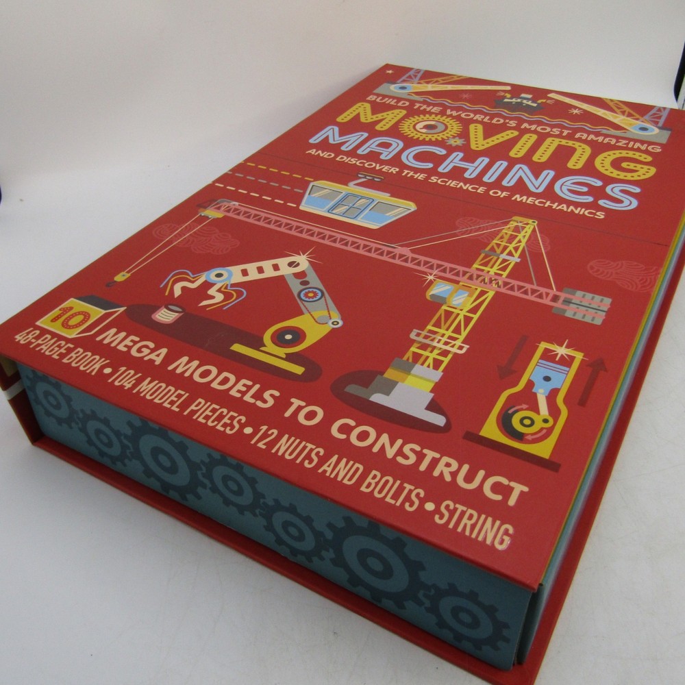 QEB Publishing Moving Machines, Build 10 Models.