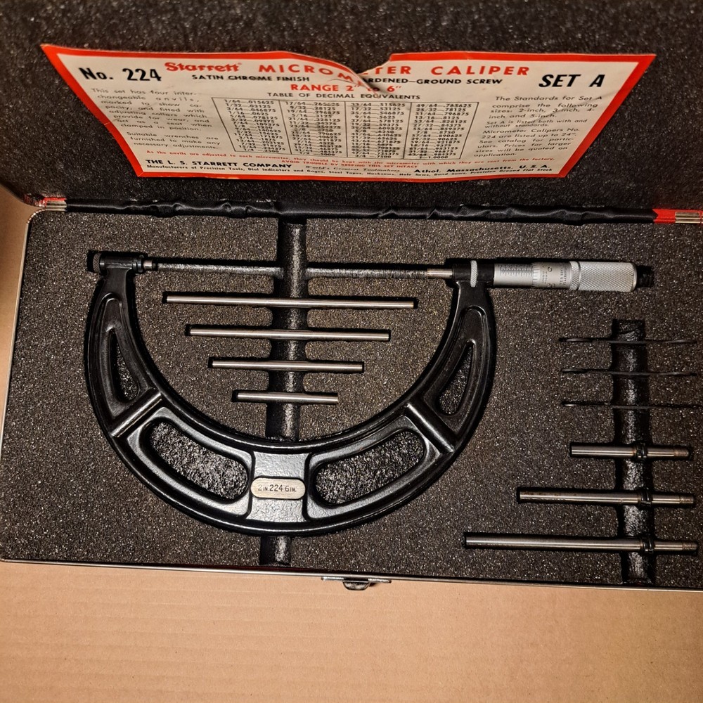 START 224A-FL 2"-6" Micrometer
