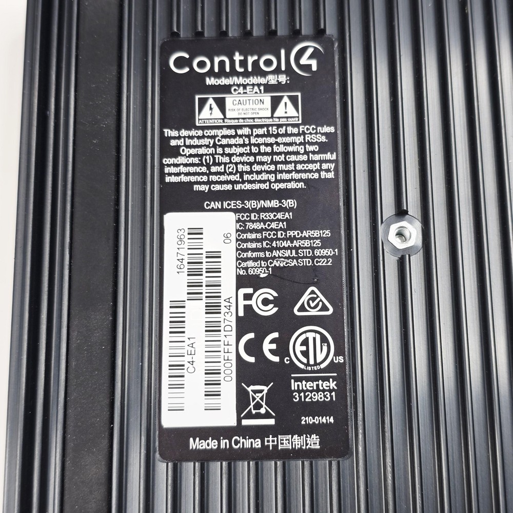 Control4 C4-EA1 Smart Home Controller Bundle Remotes Docks Power Supplies Tested
