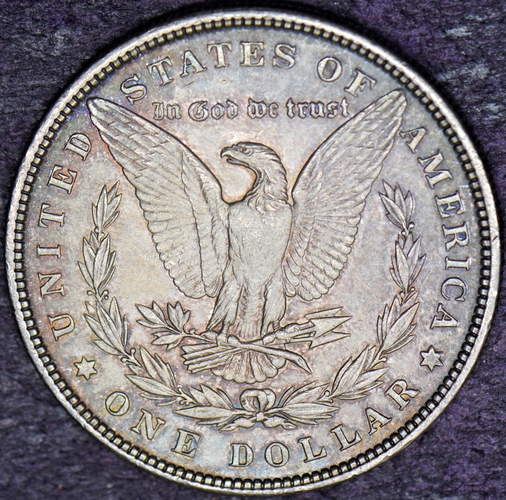 1881 Morgan Silver Dollar Toned - ✪COINGIANTS✪