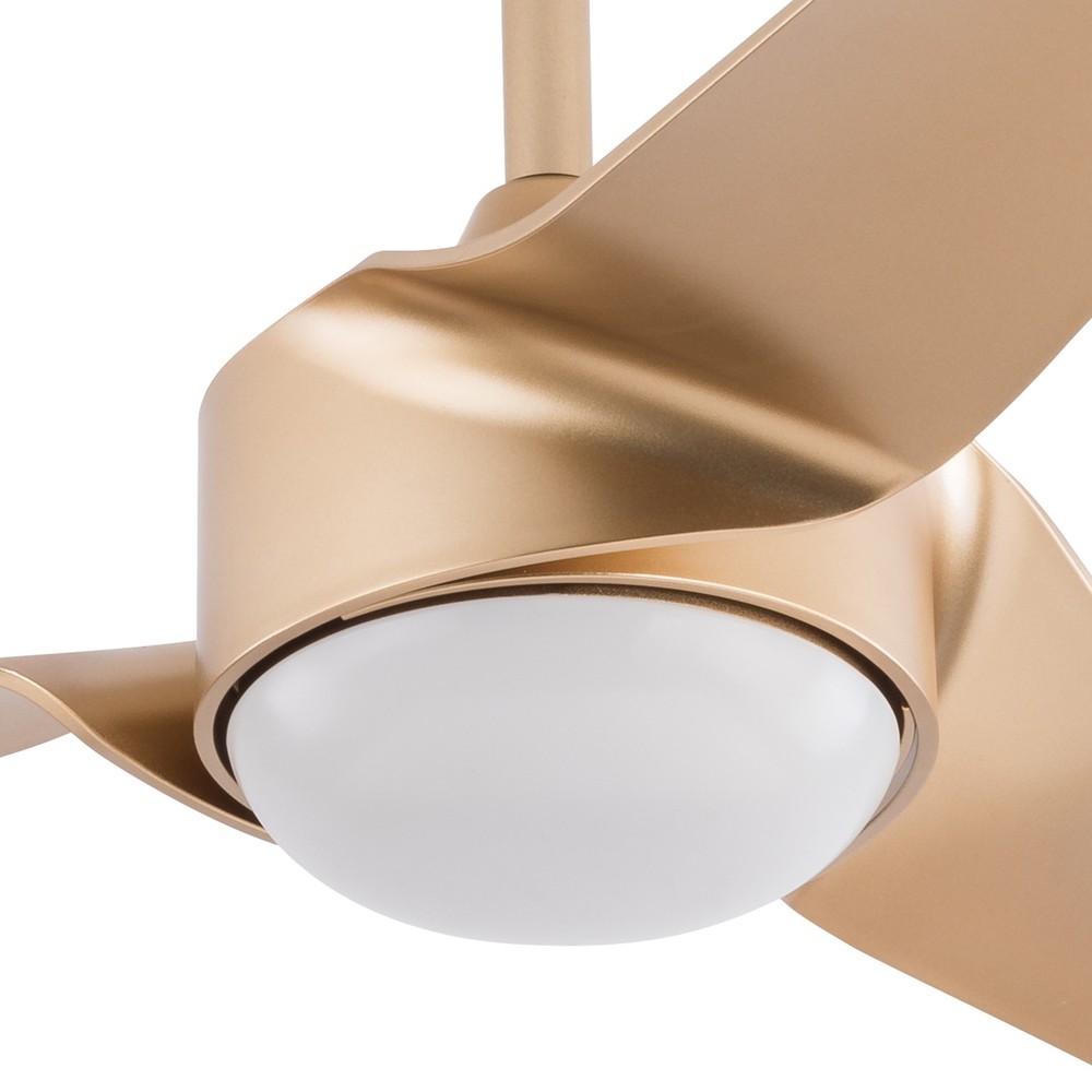 52" Modern Ceiling Fan Light 6-speed Adjustable For Bedroom Remote Control