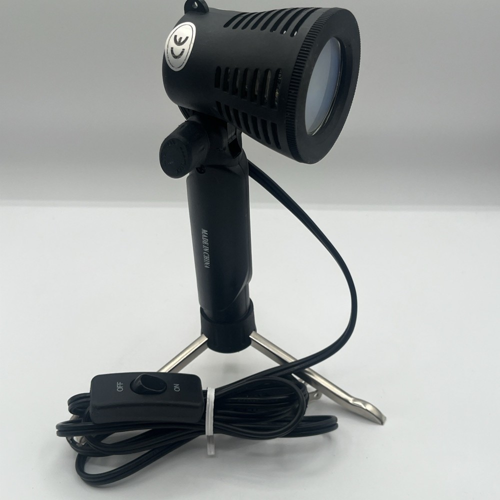 Mini Studio Light Lamp W/ Foldable Tripod Stand Portable and On / Off Switch