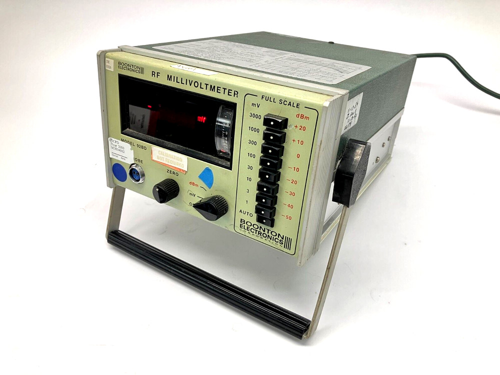 Boonton Electronics 92BD RF Millivoltmeter