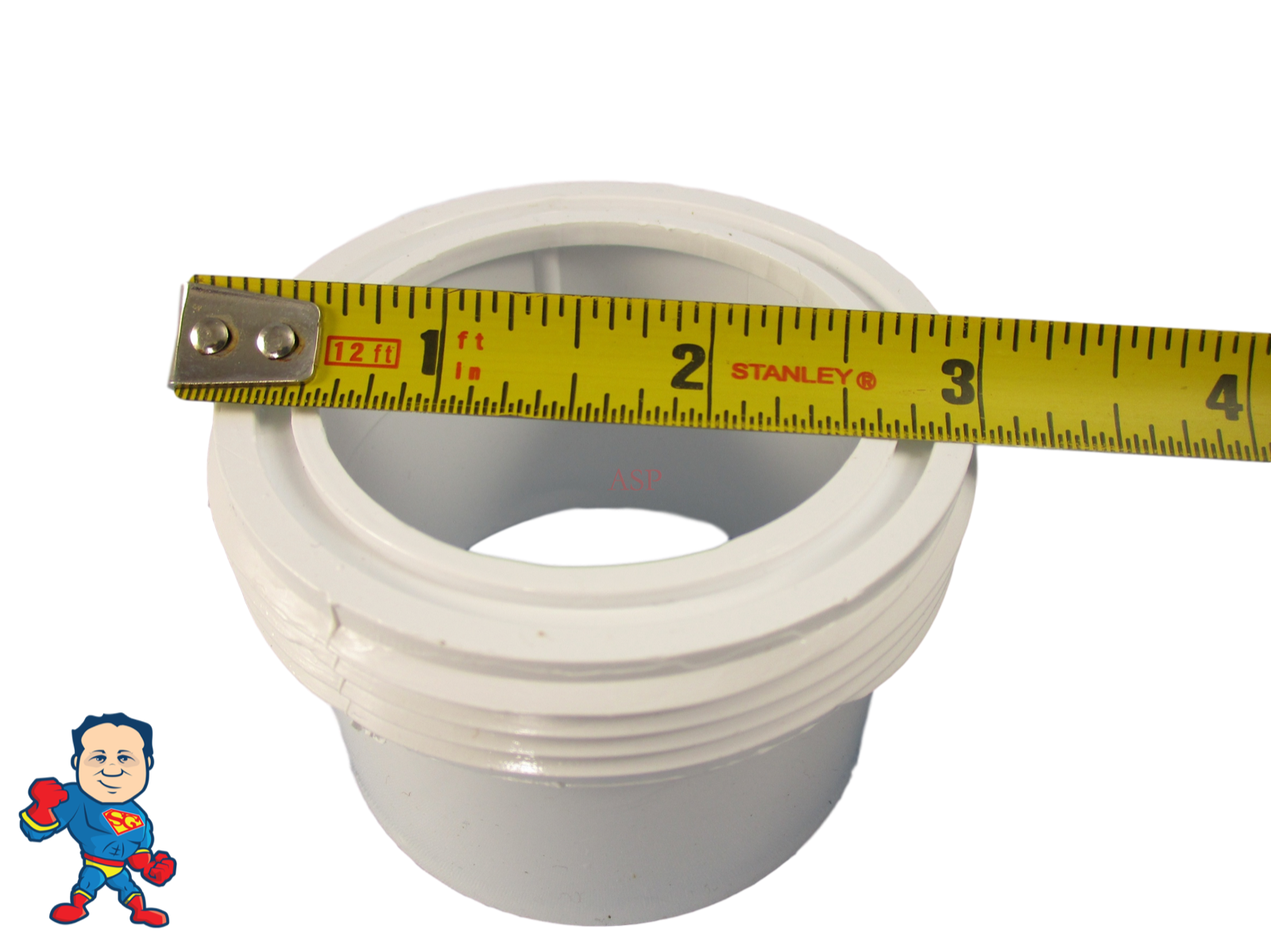 Hot Tub Spa 2" Heater or Pump Union Gasket Combo (1) 2 1/2" Lip & (1) 2 5/8" Lip