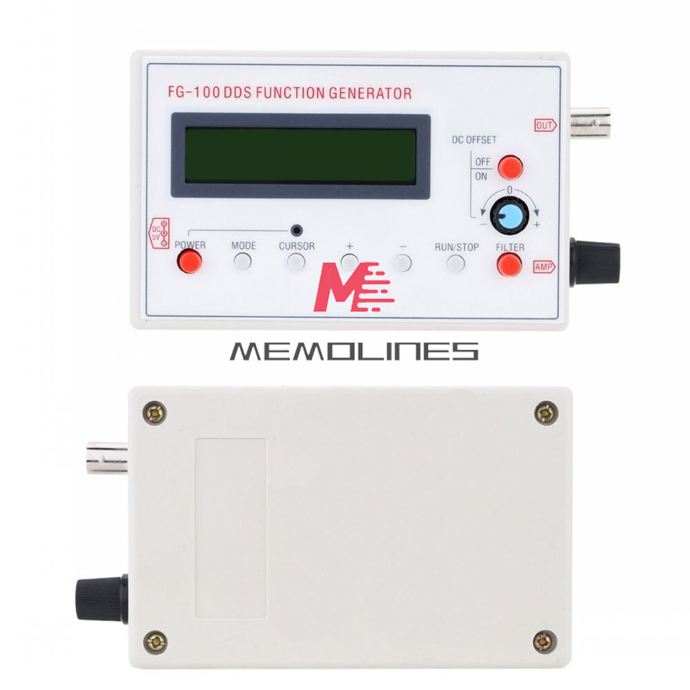 1HZ-500KHz DDS Function Signal Generator Sine+Triangle + Square Wave Frequency