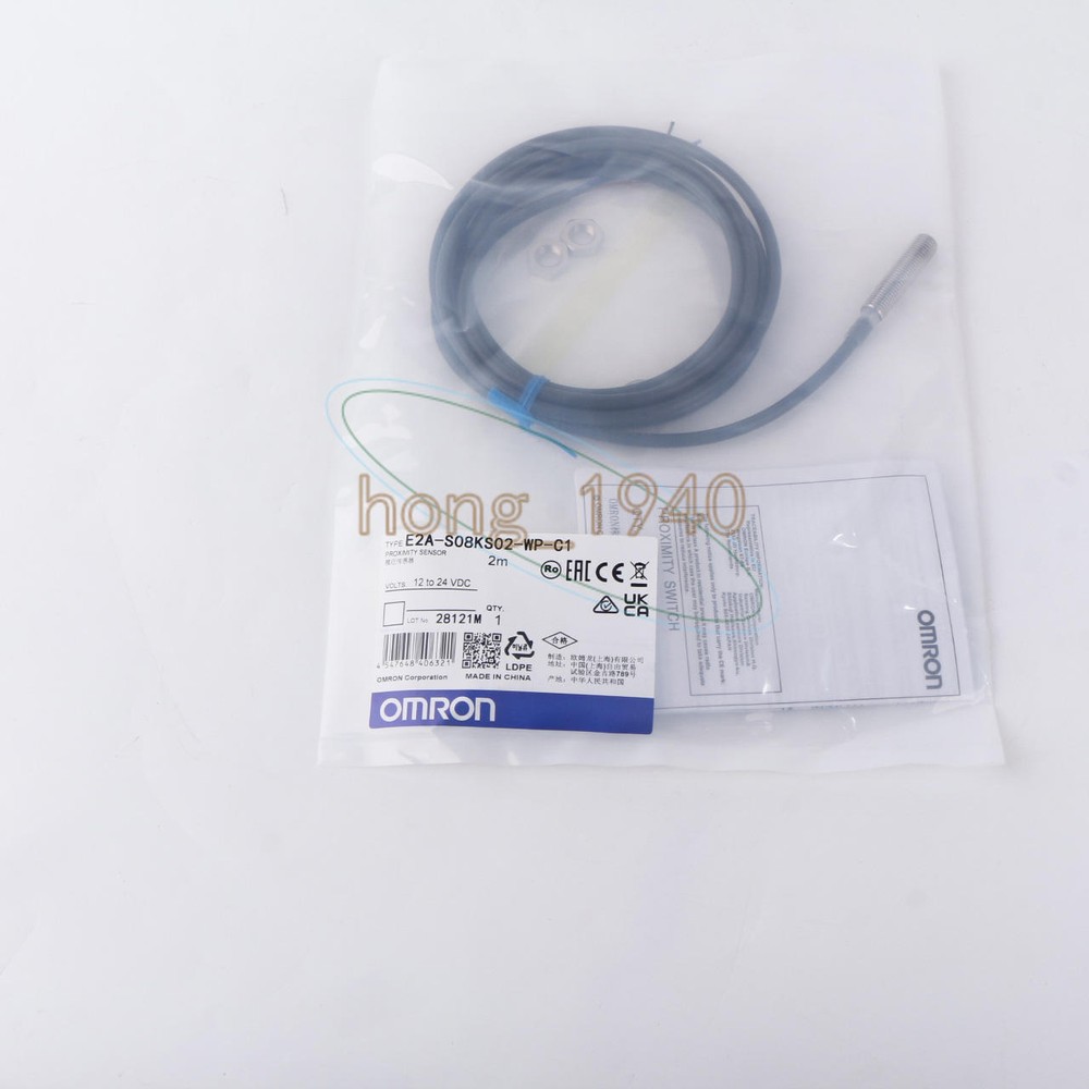 one Omron proximity switch E2A-S08KS02-WP-C1 NEW