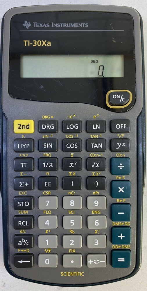 Texas Instruments Calculator TI-30xa