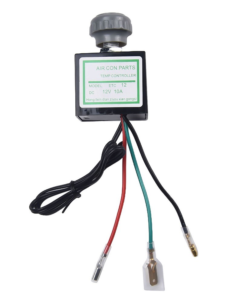 Car Air Conditioner Electronic Temperature Control ABS Material 12V 10A