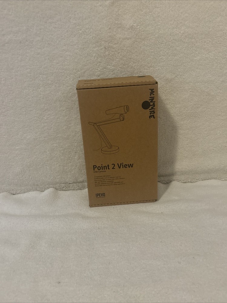 Ipevo Point 2 View Web Cam-NEW IN BOX
