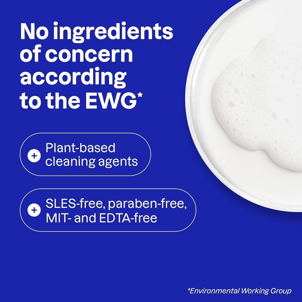 Eco-Friendly 135.3 Fl Oz Dish Soap Refill, Plant-Based Grapefruit Formula