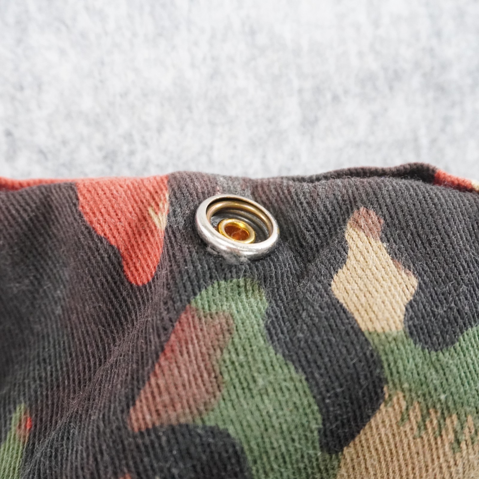 Swiss Army M70 Alpenflage Combat Pack Backpack Coat Jacket Attachment Distressed