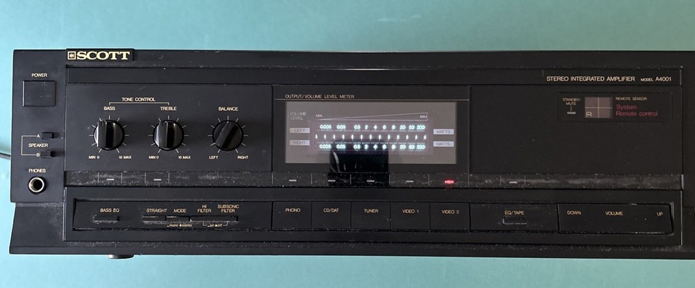 Scott Stereo Integrated Amplifier Model A4001