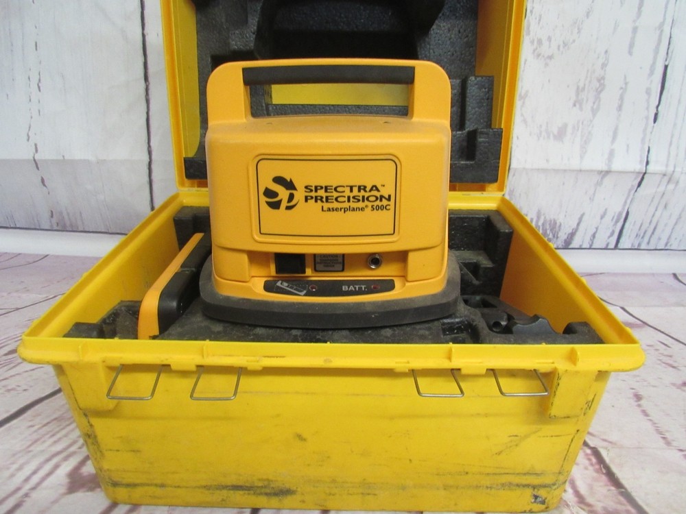 Spectra L500C Self-Leveling Precision Laser with Receiver