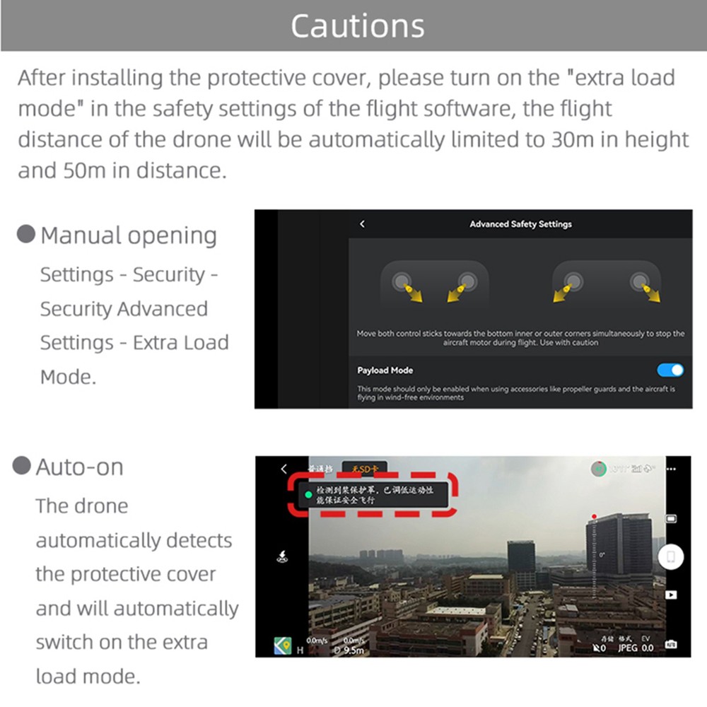 Propeller Guard for DJI Mini 2 / Mini SE Anti-Collision Protector Ring