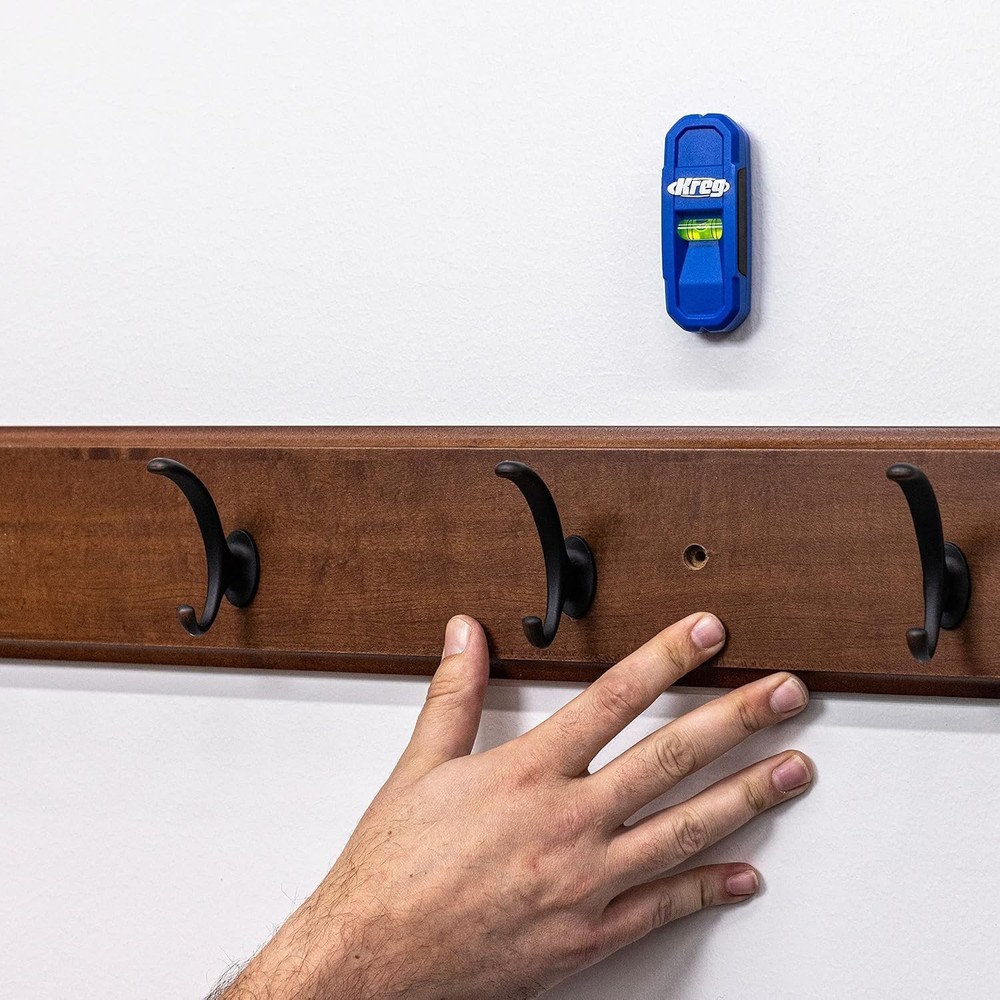 Versatile Blue Magnetic Stud Finder - Perfect for Carpentry and DIY Projects