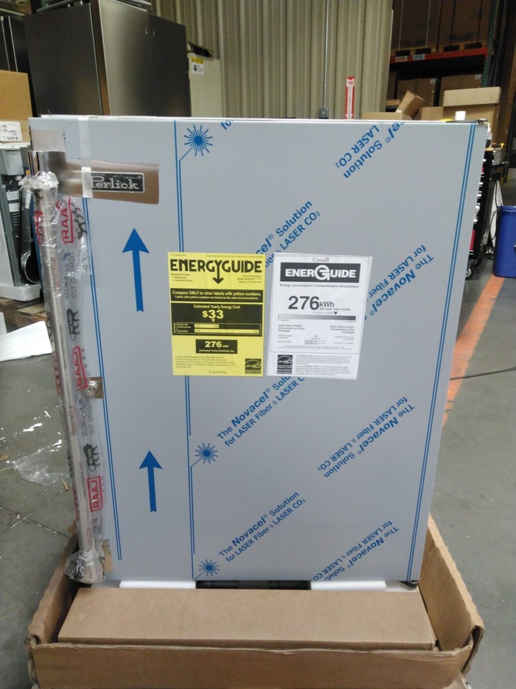 HP24RO-4-1RL 24" Perlick Refrig, OD, SS Solid Door, Right Hinge 2205160070B