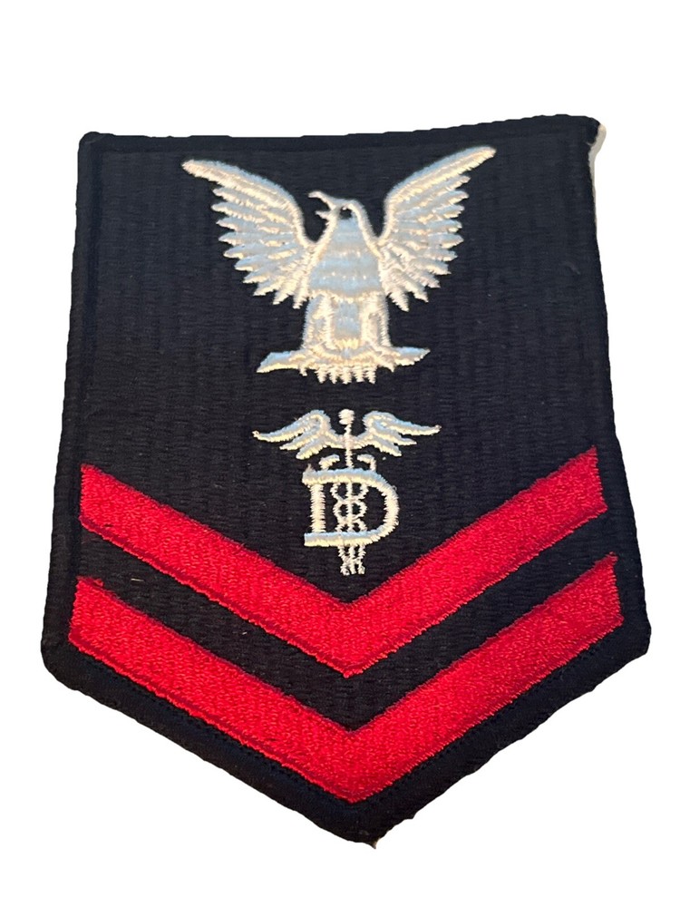 Navy 2nd Class Dental Corps Patch