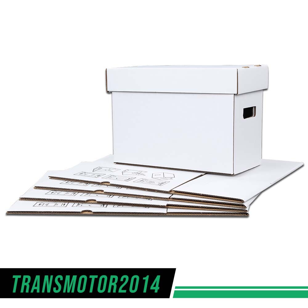 5Pcs Comic Books Storage Boxes Short Holds 150-175 Stackable Durable Archive