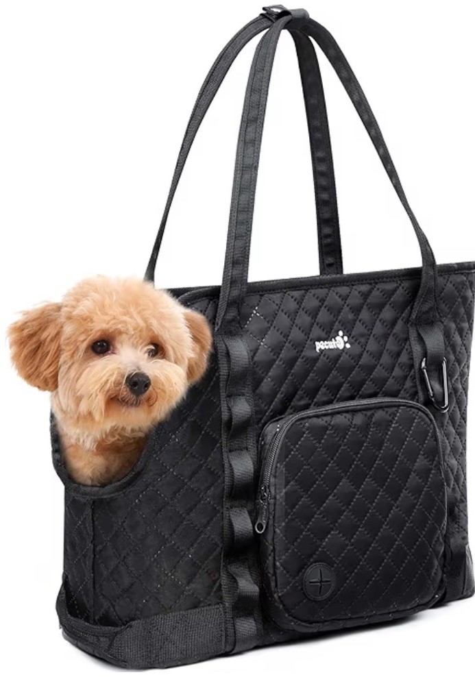 Pecute Pet Hand Bag, Black