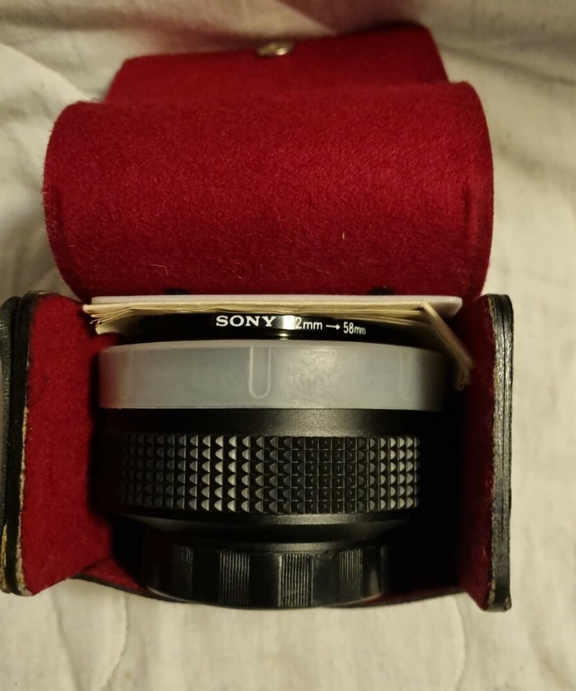 Sony Lens Vcl-1558a with reducer
