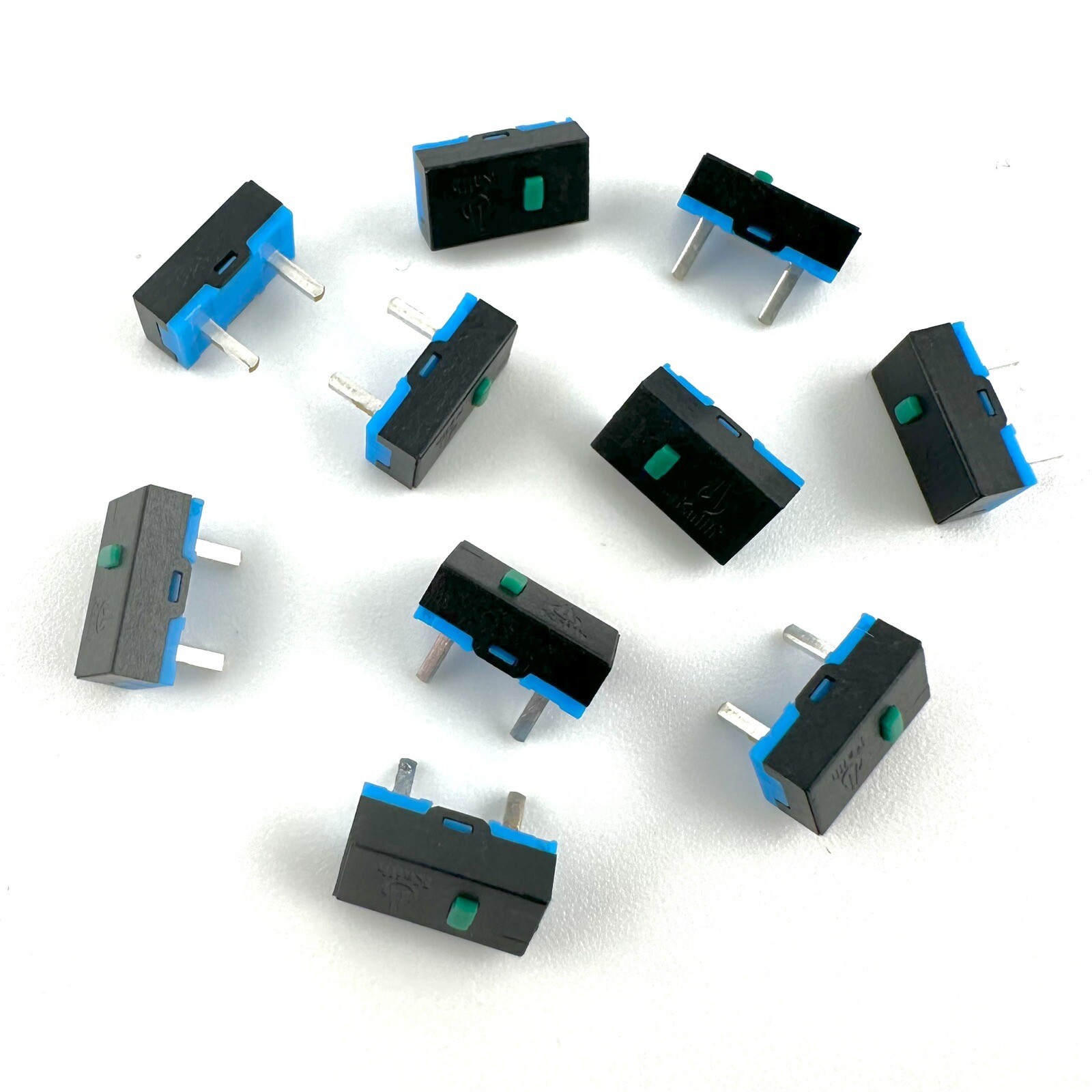 Kailh High Mini Micro 2 Pin Foot Switch 10M Mechanical CMI873101D01 (10 Pieces)
