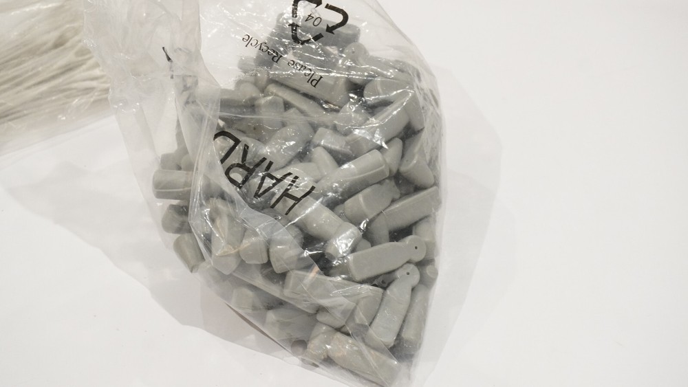 DUMMY DECOY DETERRENT SECURITY TAGS NON WORKING EAS TAGS RETAIL HARD PENCIL GREY