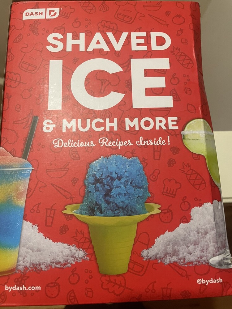 DASH Shaved Ice Maker + Slushie Machine