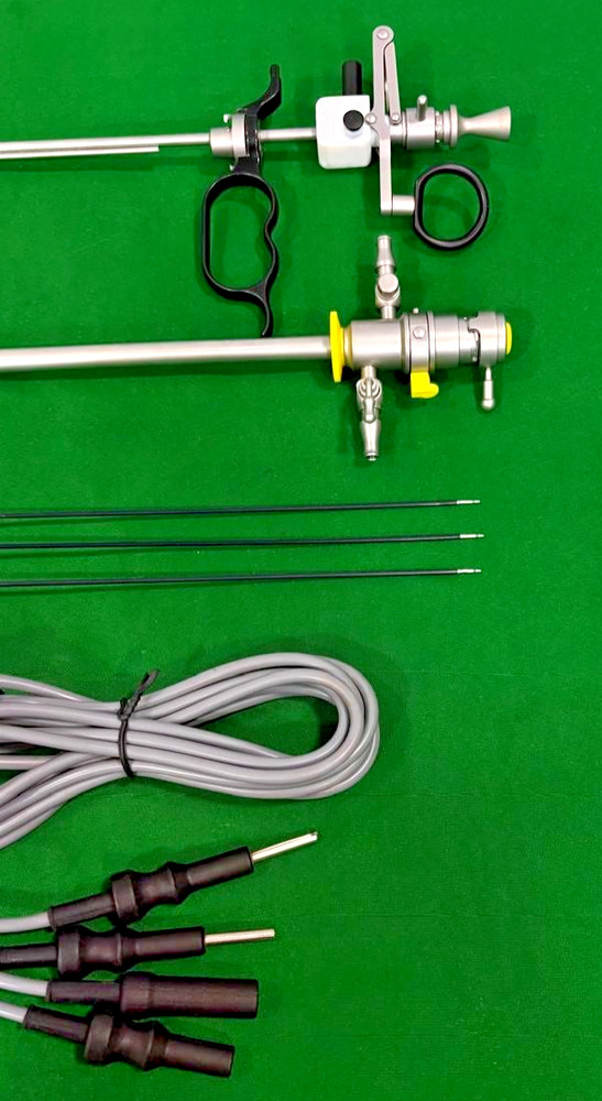 Hysteroscopy Resectoscope TURP Working Element Bipolar Passive Set 26FR Reusable