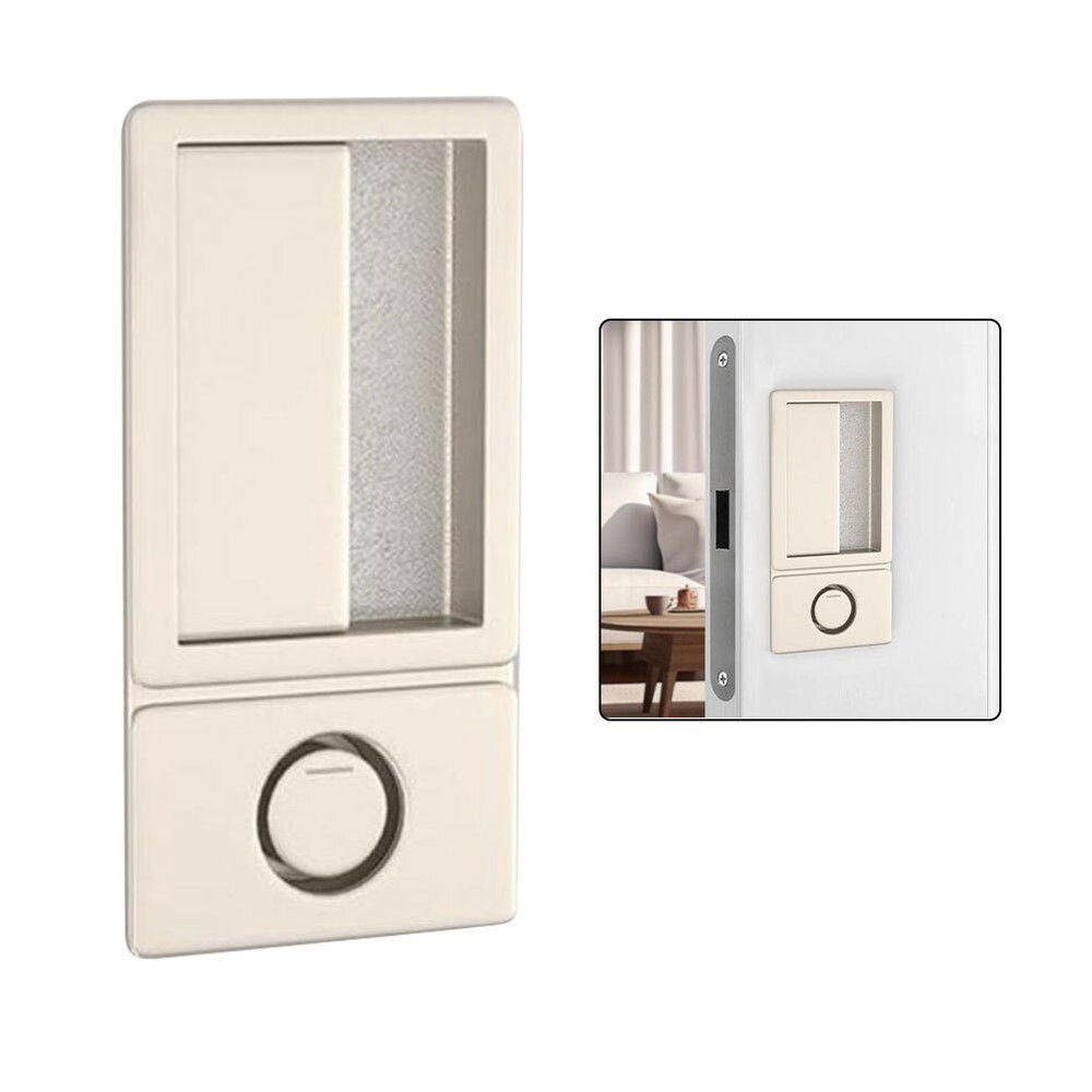 Flush Mount Door Lock Magnetic Invisible Handleless Silent Push Pull Mechanism