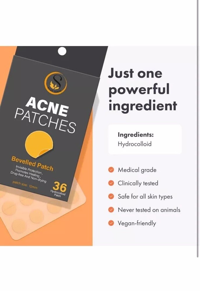 Silky Sense Beveled Acne Patches