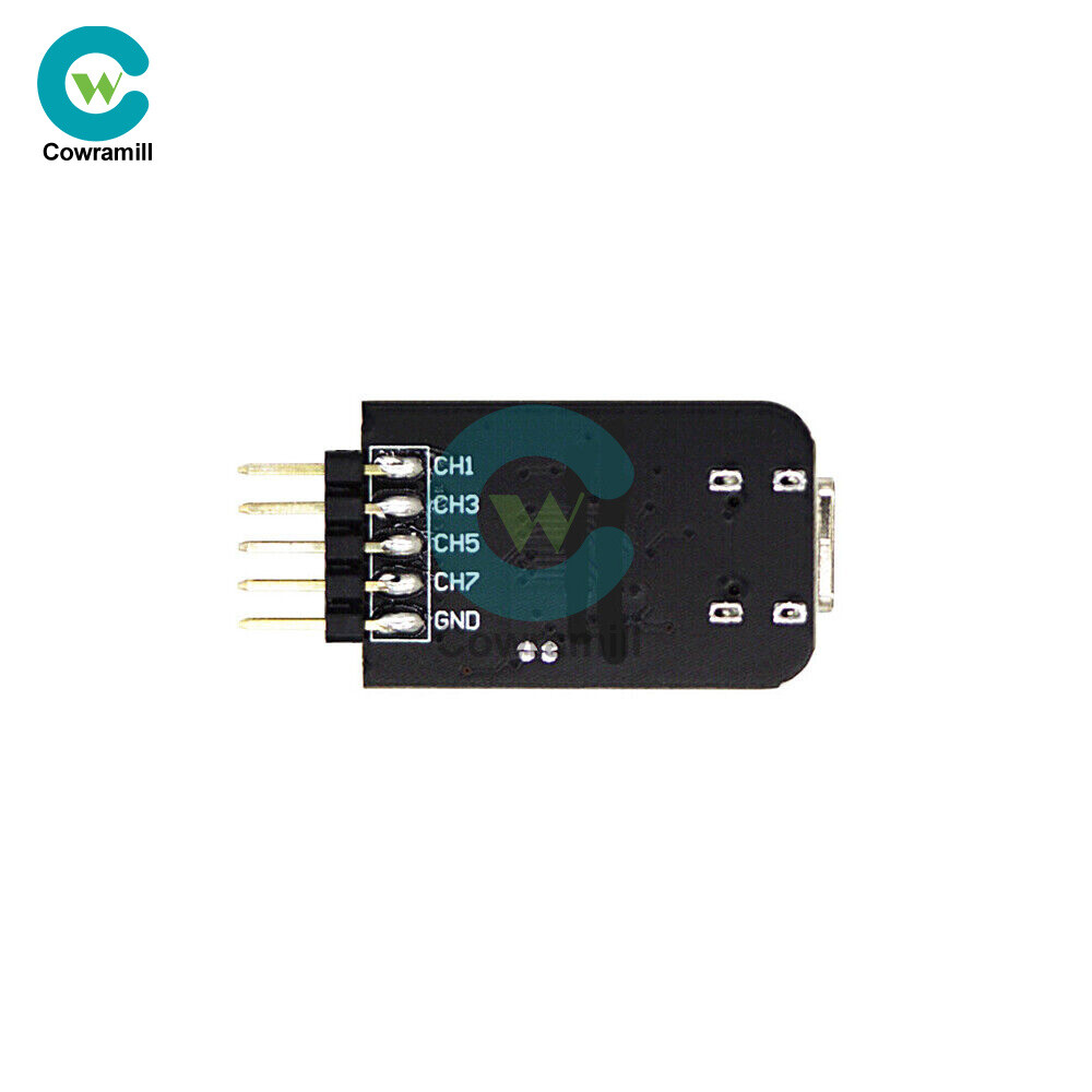 8 Channel Mini Logic Analyzer Type-C MCU Arm FPGA Debugging Tool 24m Sampling