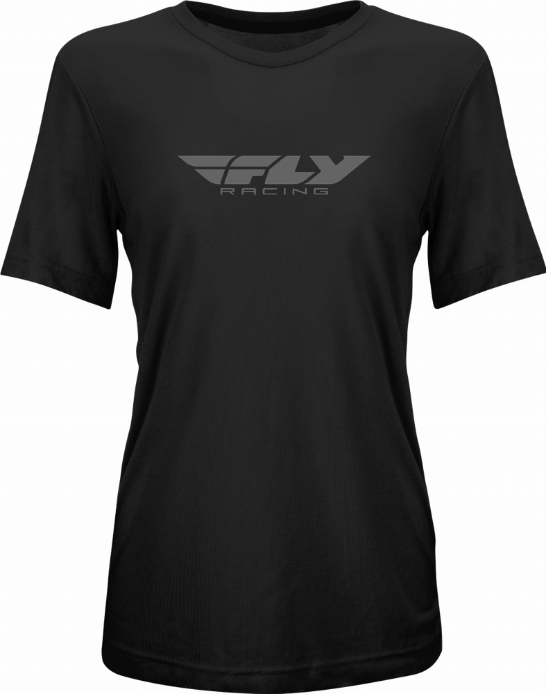 WOMEN'S FLY ORIGIN CORP TEE BLACK/GREY SM
