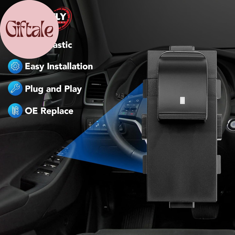 Passenger Power Window Switch Button 2 Pcs Compatible with 2007-2013 Chevy Silve