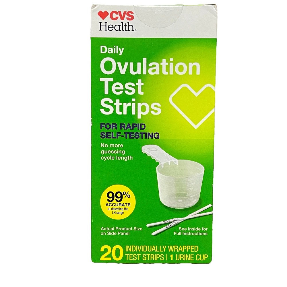 CVS Ovulation Test Strips 20 Ct  Exp: 6/2026