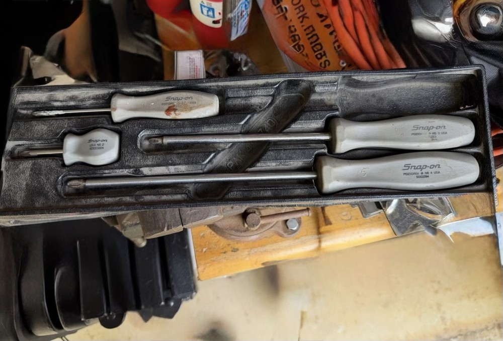 Snap On Hard Handle Screwdriver Set