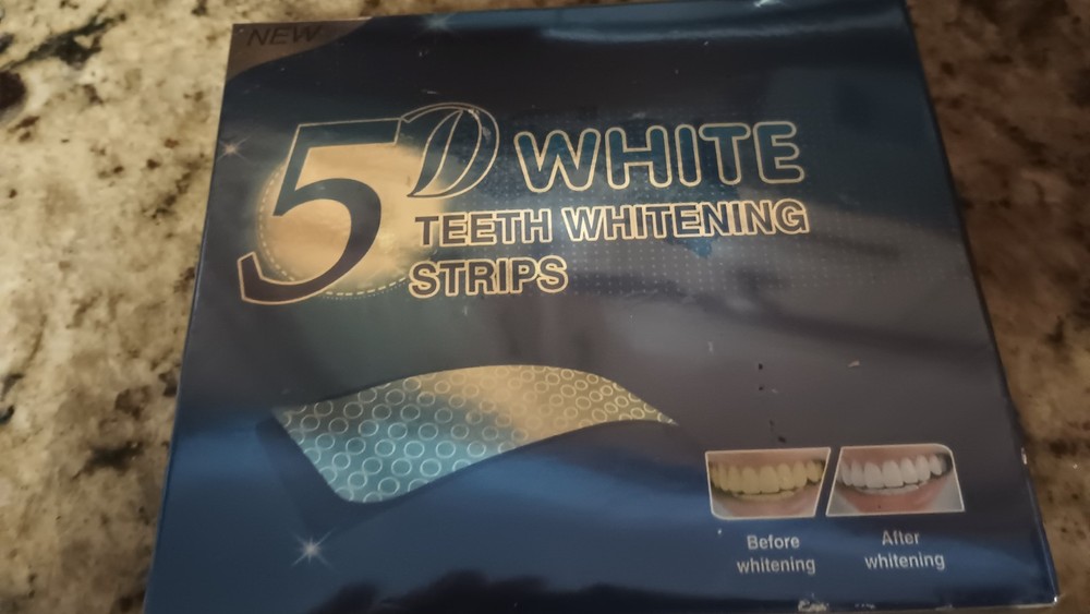 Sealed 5 D Whitening Strips